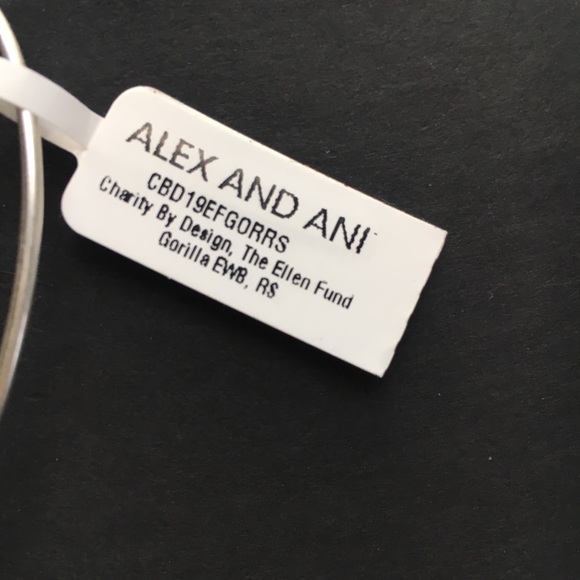 🆕Alex and Ani Ellen Fund Gorilla Bracelet & cards - Picture 7 of 8